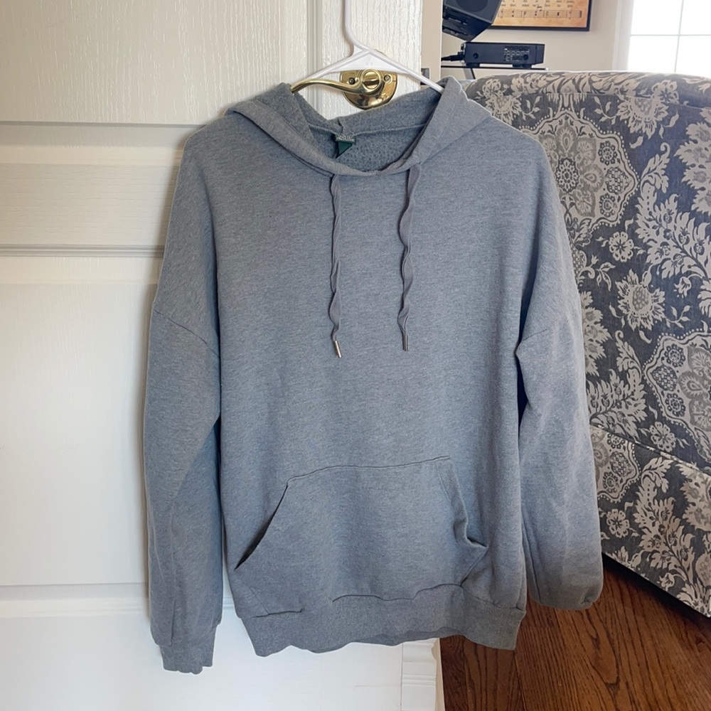 Cute gray hoodie